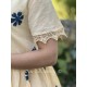 dress 55846 SOLBRITT Blue flower cotton Ewa i Walla - 18