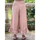 pants GOYAVE Vintage pink cotton Les Ours - 3