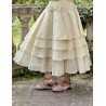 skirt / petticoat 22231 TINE Vanilla hard voile Ewa i Walla - 2