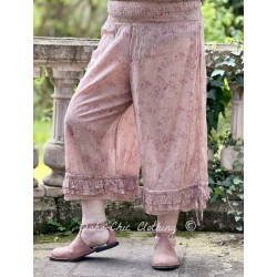 panty / pants ROBERT Vintage pink liberty cotton voile Les Ours - 1
