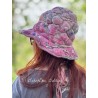 chapeau Poe in Azalea Calico