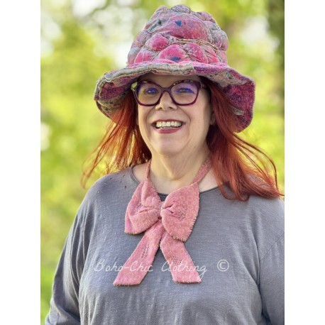 chapeau Poe in Azalea Calico