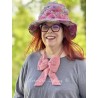 chapeau Poe in Azalea Calico