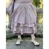 skirt / petticoat JOSEPHINE purple gingham linen Les Ours - 6