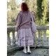 skirt / petticoat JOSEPHINE purple gingham linen Les Ours - 9