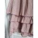 skirt / petticoat JOSEPHINE purple gingham linen Les Ours - 5