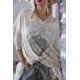 T-shirt Faithful Heart in Moonlight Magnolia Pearl - 1