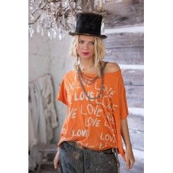 T-shirt Love Amor in Marmalade Magnolia Pearl - 1