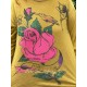 T-shirt Abbeyrosa Viggo in Yellow Plum Magnolia Pearl - 12