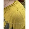 T-shirt Abbeyrosa Viggo in Yellow Plum Magnolia Pearl - 11