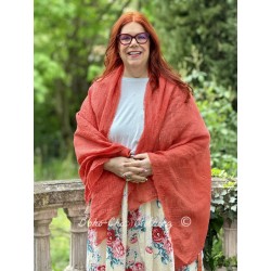 scarf 77592 JUDY Rose cotton gauze Ewa i Walla - 1