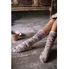 socks Floral Love in Frida Magnolia Pearl - 3