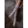 socks Floral Love in Frida Magnolia Pearl - 1
