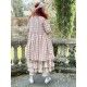 dress TEATA Pink checks rustic cotton Size XL Les Ours - 9