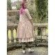 dress TEATA Pink checks rustic cotton Size XL Les Ours - 17
