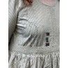 dress 55769 Klara Black striped cotton Size XL Ewa i Walla - 21