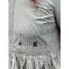 dress 55769 Klara Black striped cotton Size XL Ewa i Walla - 23