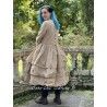 dress 55769 Klara Black striped cotton Size XL Ewa i Walla - 17