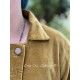 reversible short jacket GAEL Bronze velvet Size XL Les Ours - 24