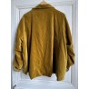 reversible short jacket GAEL Bronze velvet Size XL Les Ours - 3