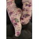 socks Floral in Blush Roses Magnolia Pearl - 3