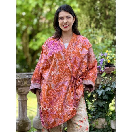 veste kimono Kei in Marmalade Magnolia Pearl - 1