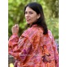 veste kimono Kei in Marmalade Magnolia Pearl - 50