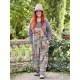 salopette Frankie in Madras Rainbow Magnolia Pearl - 2