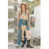 overalls Love in Orchid Bloom Magnolia Pearl - 29