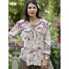 chemise Kelly Western in Rossetti Magnolia Pearl - 11
