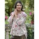 chemise Kelly Western in Rossetti Magnolia Pearl - 12