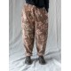 pantalon GASTON velours Macaron à fleurs roses Les Ours - 6