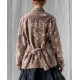 veste DAHLIA velours Macaron à fleurs roses Les Ours - 16