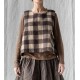gilet CHARLY coton laineux Grands carreaux Les Ours - 17