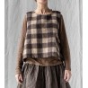 gilet CHARLY coton laineux Grands carreaux Les Ours - 17