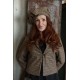 veste BEGONIA coton laineux Pied-de-poule Les Ours - 14