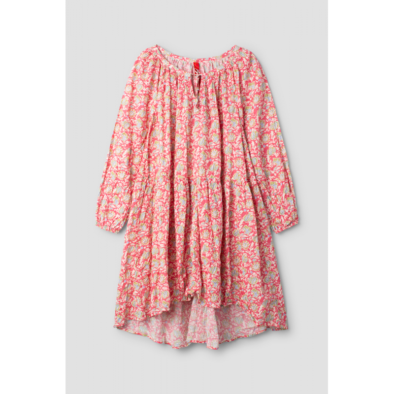 tunic 44119 DAPHNE Flower print cotton voile - Boho-Chic tunic 44119 DAPHNE Flower print cotton voile - Boho-Chic