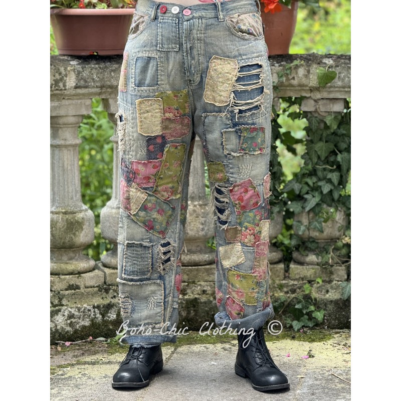 Jacquard Appliqué Miner Denims – Magnolia Pearl Clothing