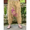 pantalon Dragon Embroidered Garcon in Marigold Magnolia Pearl - 9