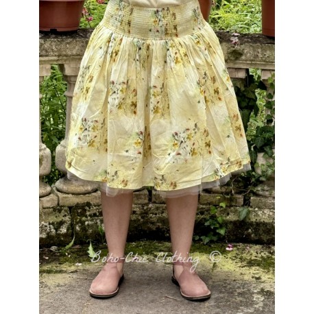 skirt 22224 TURID Flower print organdie Ewa i Walla - 1
