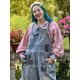 overalls Benjamin in Washed Indigo Magnolia Pearl - 4
