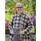 manteau BLEUET coton laineux Grands carreaux Les Ours - 15