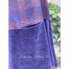 robe 55887 ANTONIA coton laineux à Carreaux Rouges et Bleus et velours Bleu nuit Ewa i Walla - 11
