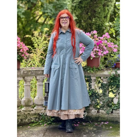 robe / veste 55863 HANNE coton Storm blue Ewa i Walla - 1