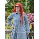 robe / veste 55863 HANNE coton Storm blue Ewa i Walla - 5