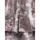 skirt LOUMI Macaroon with pink flowers velvet Les Ours - 15