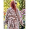 veste DAHLIA velours Macaron à fleurs roses Les Ours - 11