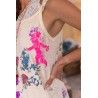 robe Paola Lana in Spring Joy Magnolia Pearl - 17