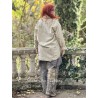 chemise Lucchese in Fleuri Magnolia Pearl - 4