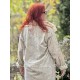 chemise Lucchese in Fleuri Magnolia Pearl - 2